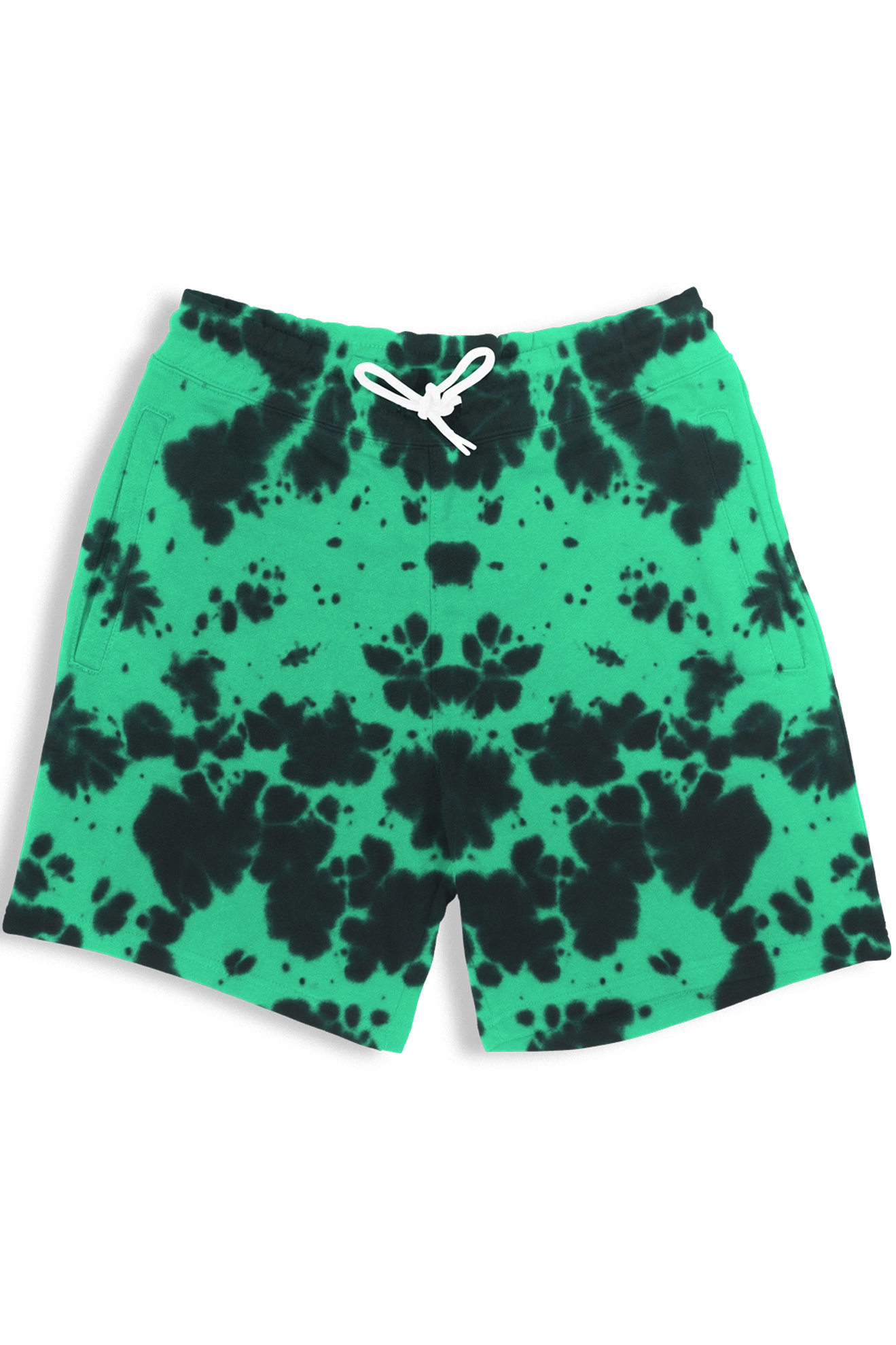 VibeWave Oversized Tie Dye Shorts