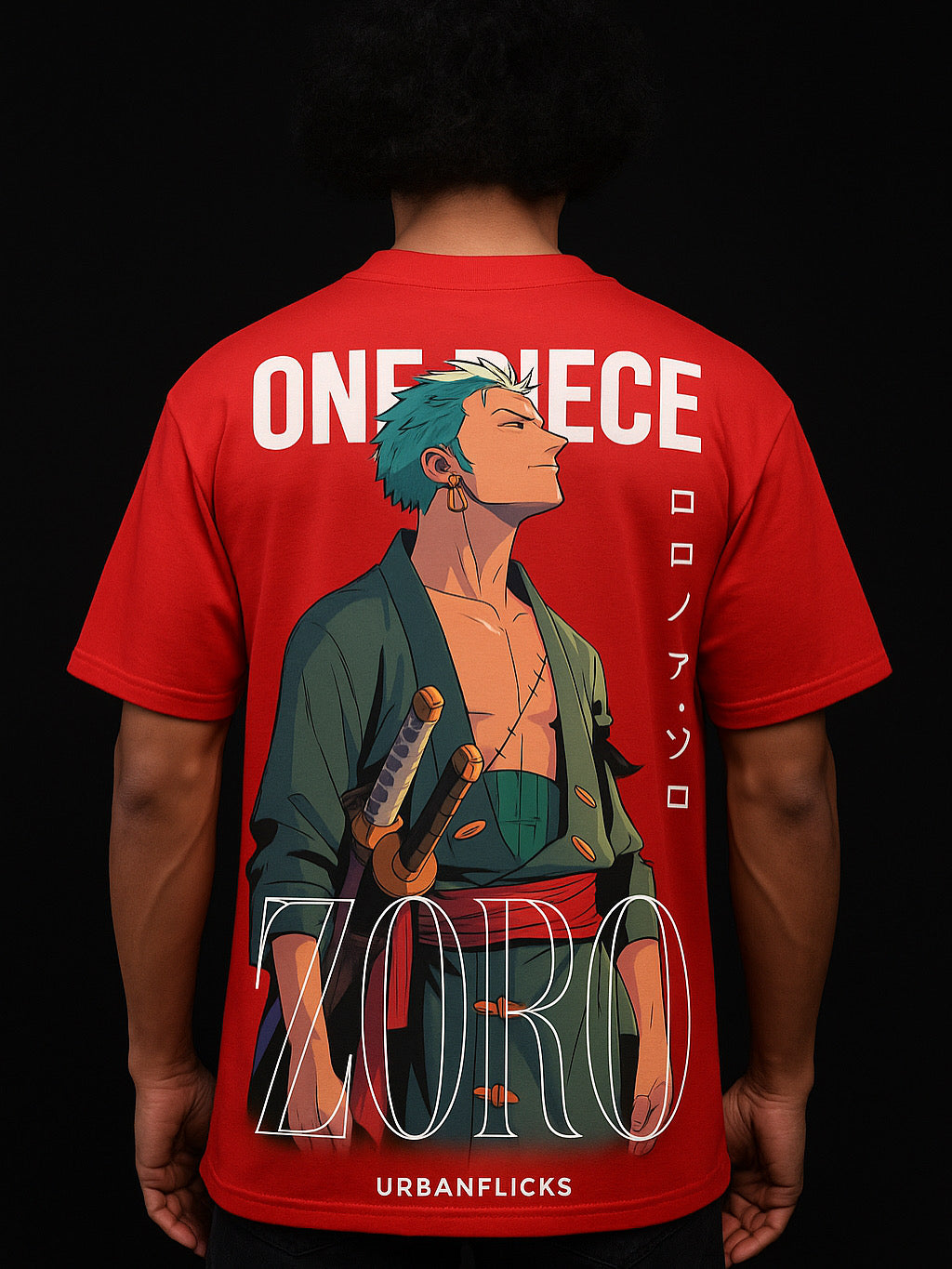 one piece zoro tee