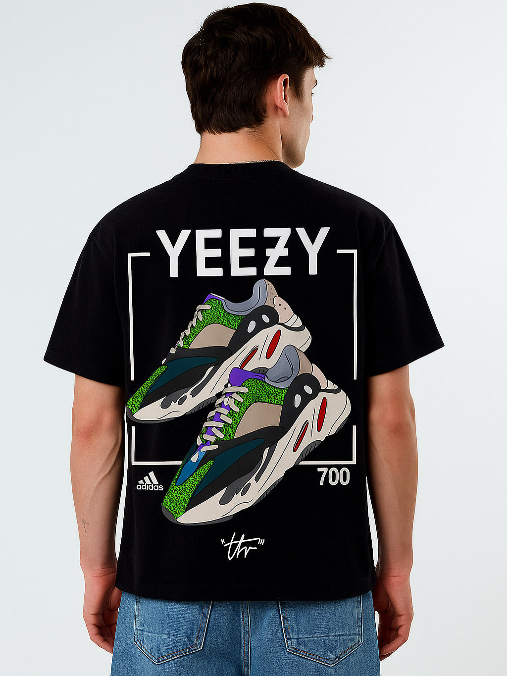 YEEZY 700 Graphic Oversized Tee