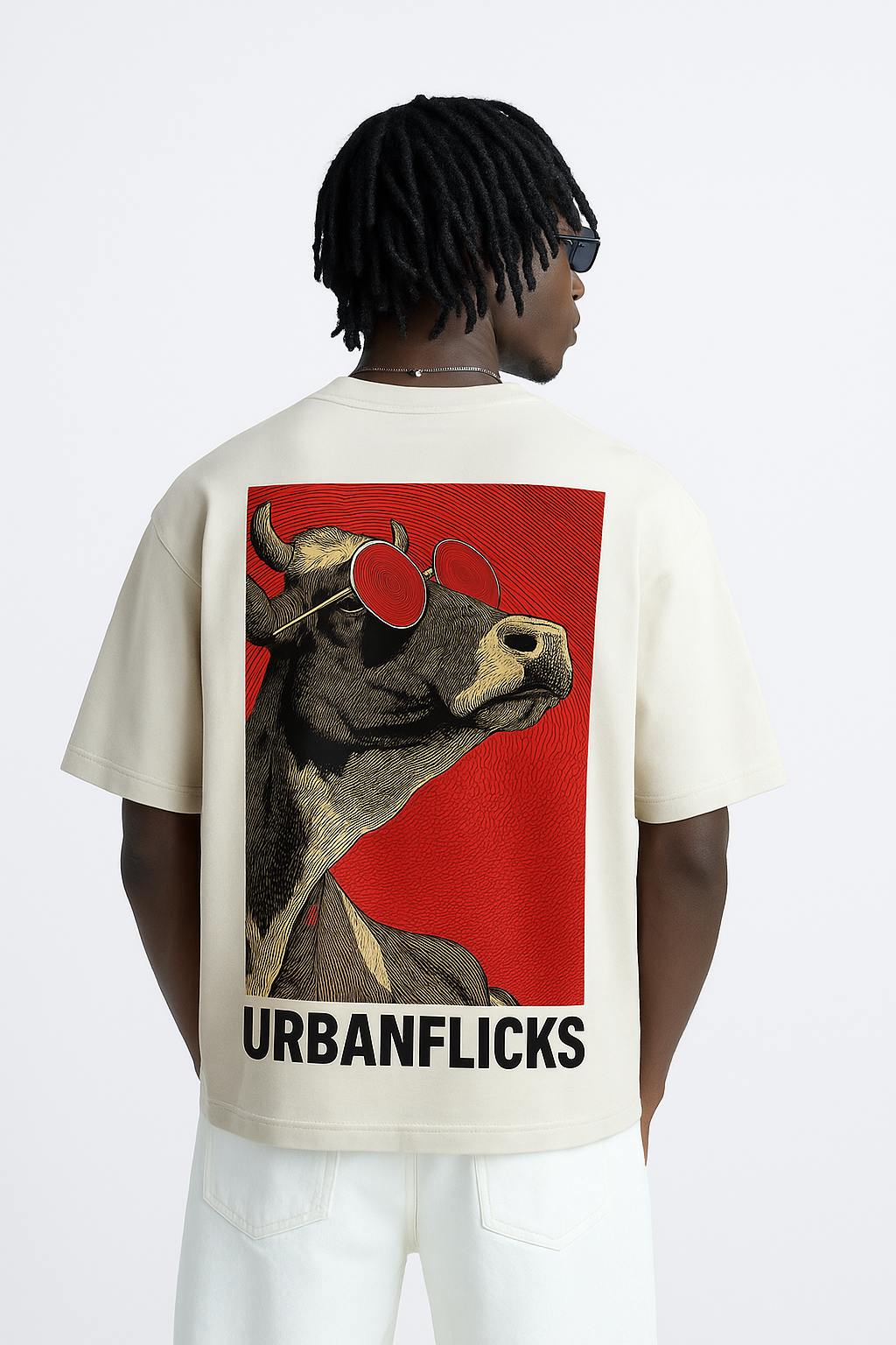 Red Vision Cow Tee – Urbanflicks Edition
