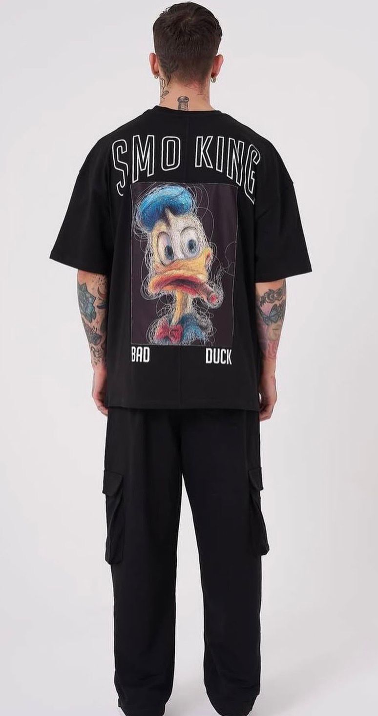 Bad Duck Smoking King Oversized Tee