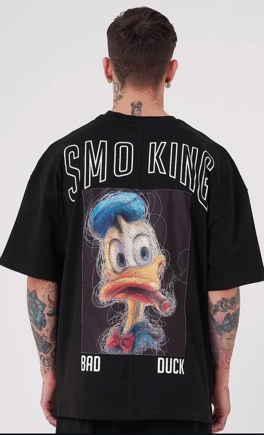 Bad Duck Smoking King Oversized Tee