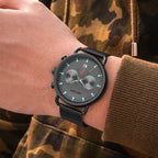 MEGIR Men Watch Top Brand Fashion Casual Quartz Watches Waterproof Date Man Sports Military Wristwatch Clock Relogio Masculino-1