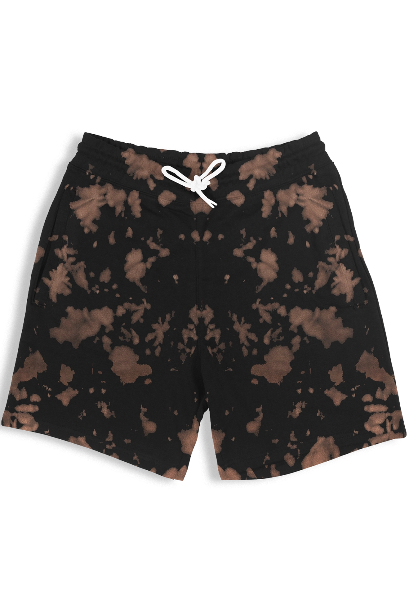VibeWave Oversized Tie Dye Shorts