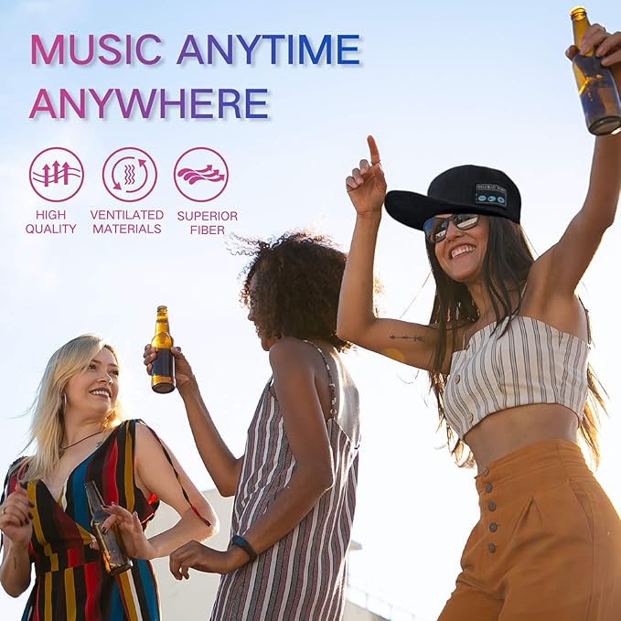 Smart Bluetooth Music Cap - Image #0