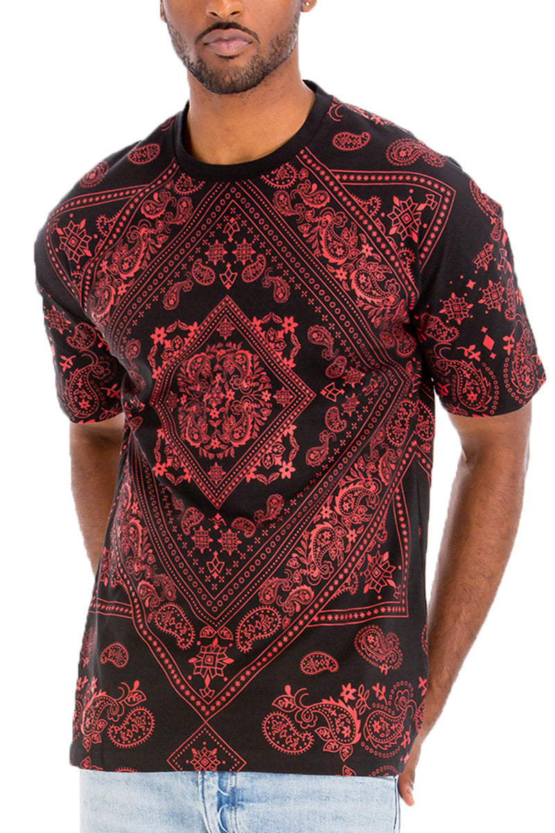 Paisley Print Tshirt-5