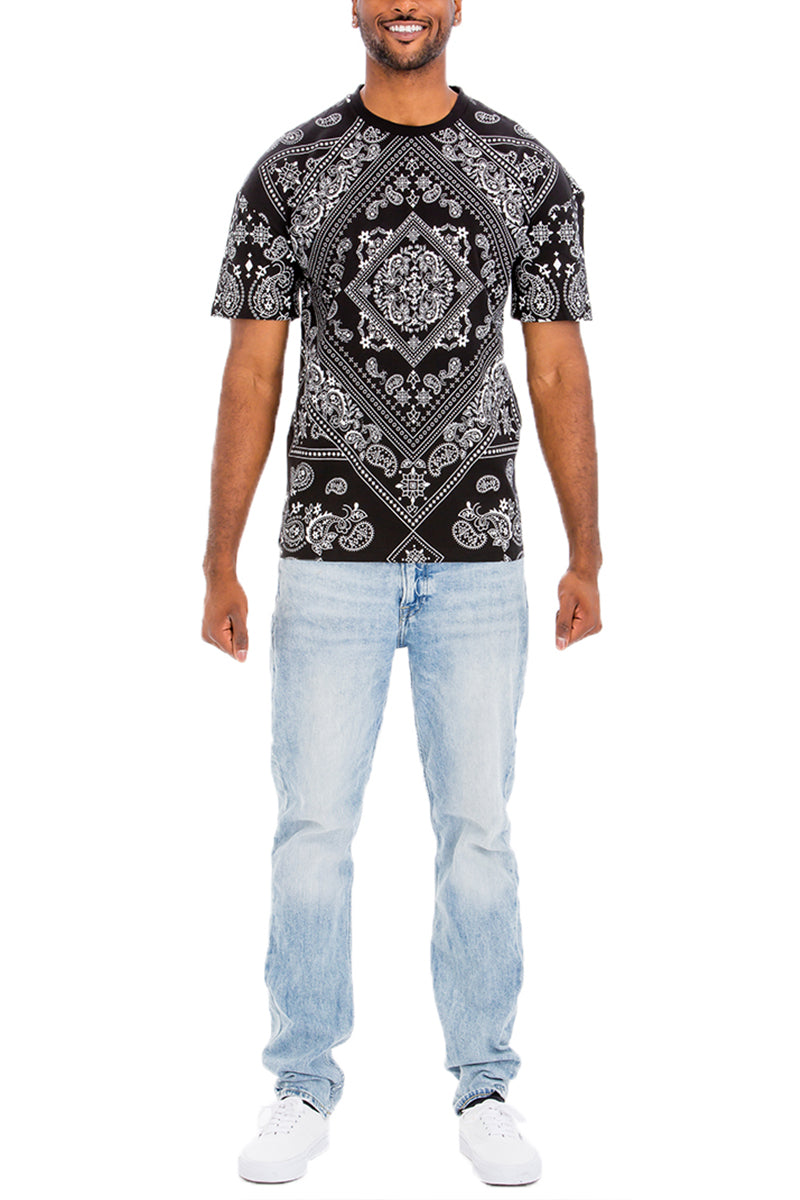 Paisley Print Tshirt-4