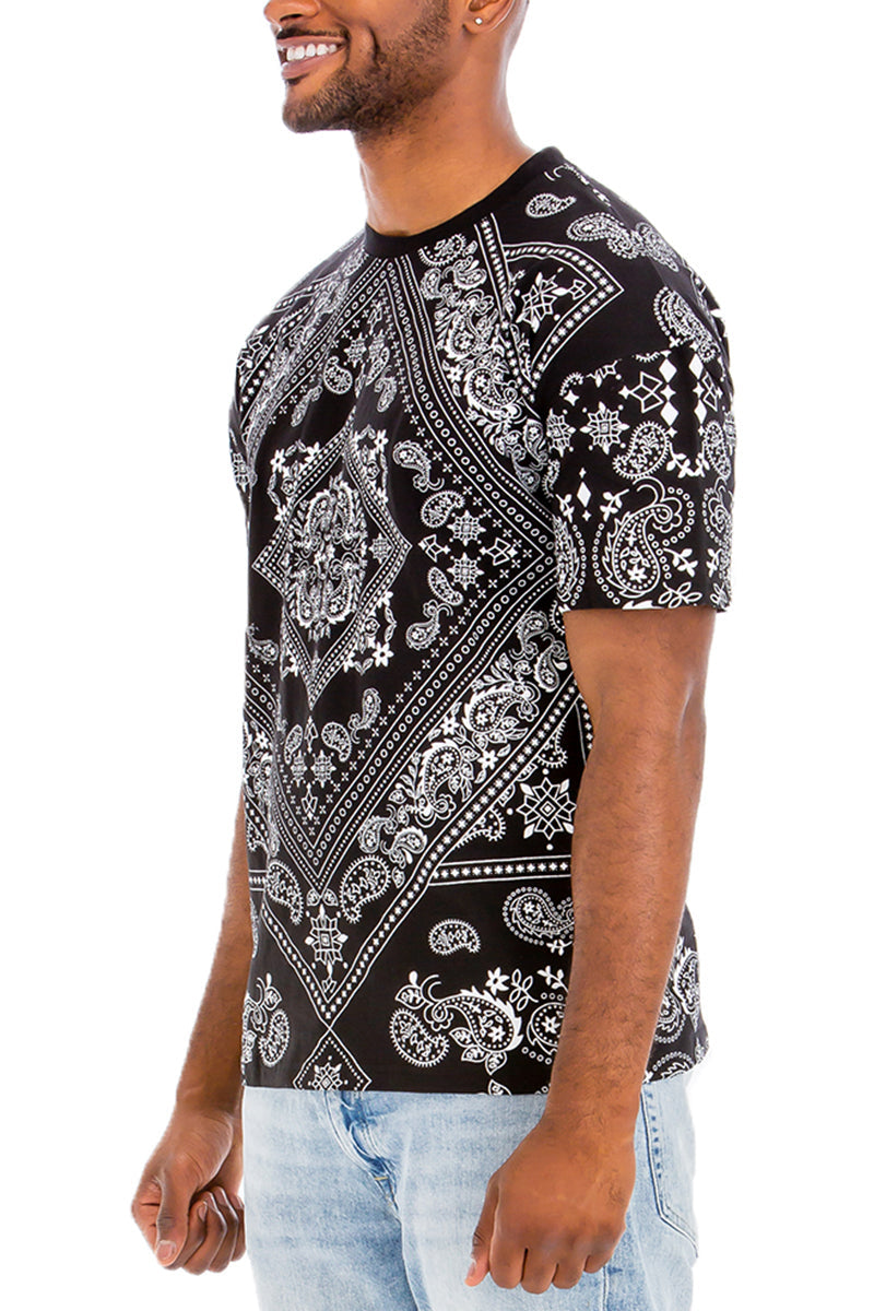 Paisley Print Tshirt-2