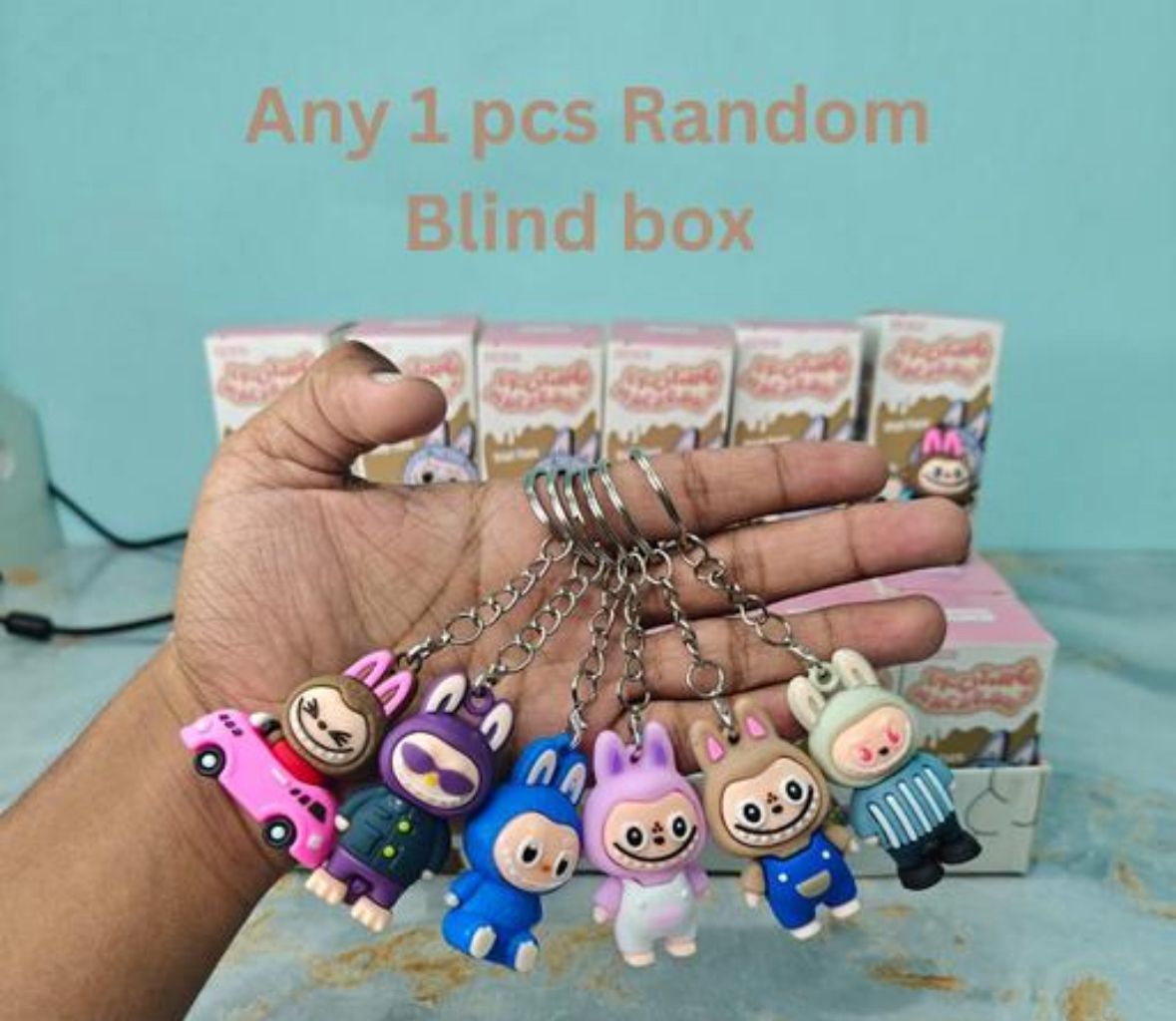 Mystery Mini Labubu Keychain - Image #0