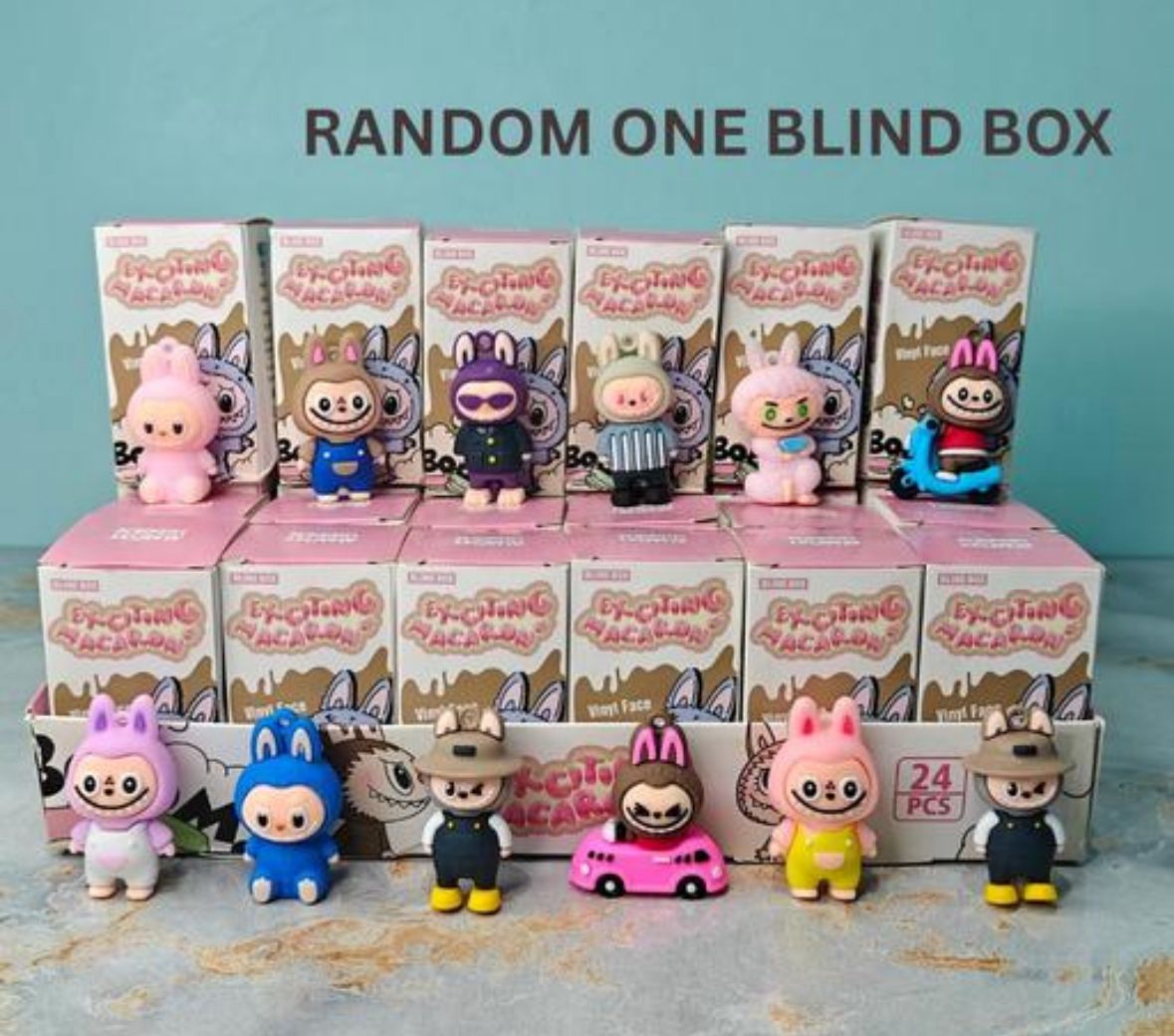 Mystery Mini Labubu Keychain - Image #0