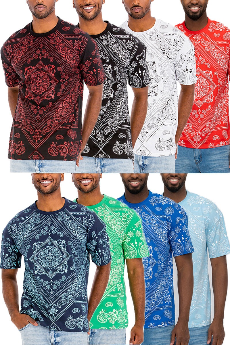 Paisley Print Tshirt-1