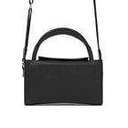 Leather Case with Adjustable Fabric Strap for AirPods Max (Black)-0