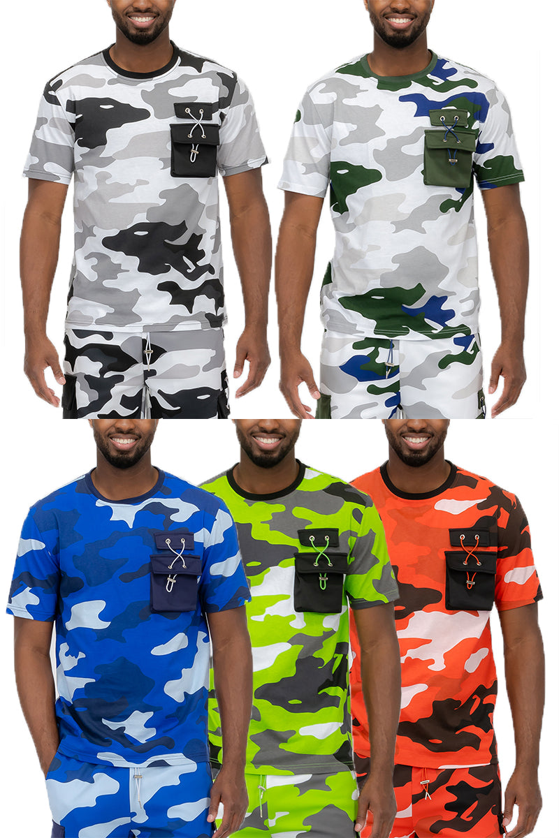 Full Camo Toggle Tshirt-1