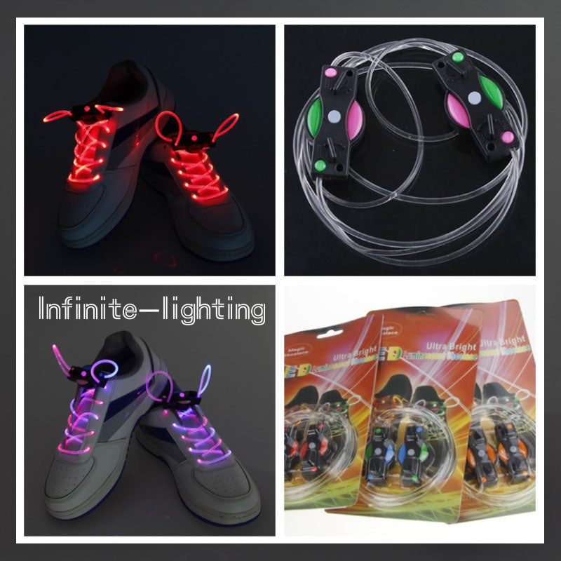 New Durable Eye Catching LED Shoelaces