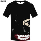 Tokyo Ghoul T-shirt Men Ken Kaneki T-shirts 3d Graffiti Tshirt Printed Japan Tshirts Casual Blood Anime Clothes-8