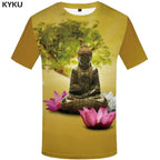3d Tshirt Buddha T shirt Men Meditation Tshirt Printed Galaxy Space Anime Clothes Psychedelic Tshirts Casual Art T-shirts 3d-2